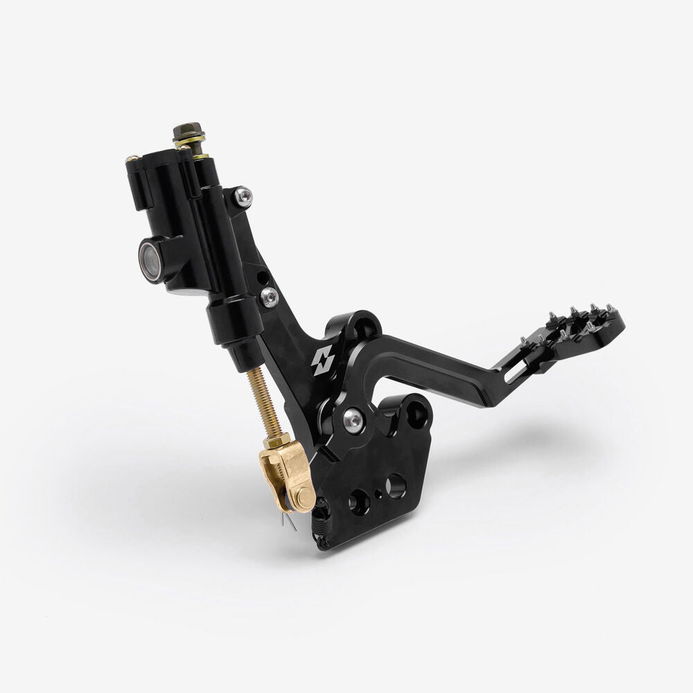 Charged Rear Hydraulic Foot Brake Red
