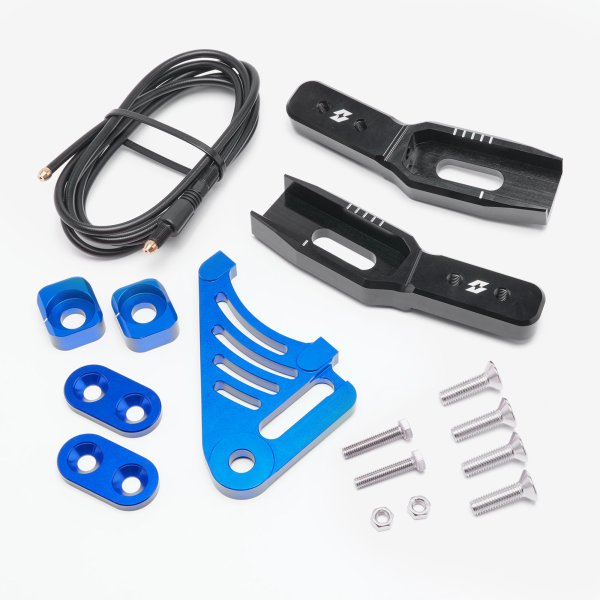 Charged Rear Swing Arm Extension And Brake Hose