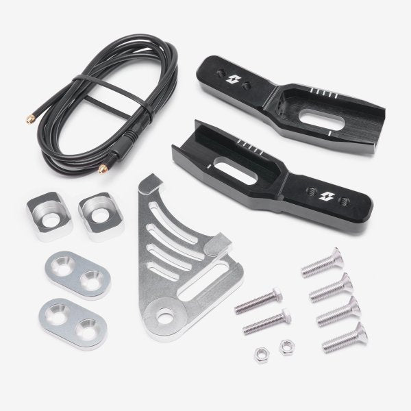 Charged Rear Swing Arm Extension And Brake Hose