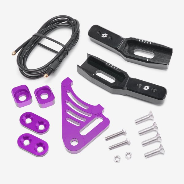 Charged Rear Swing Arm Extension And Brake Hose